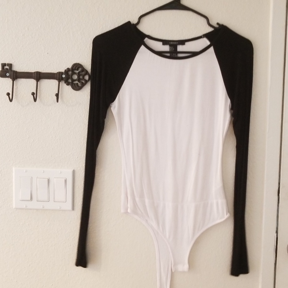 Baseball tee bodysuit